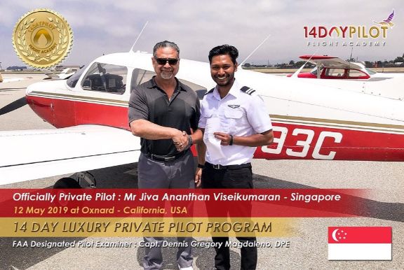 Learn How To Become A Private Pilot In 14 Days - Jiva Ananthan