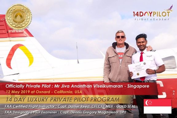 Learn How To Become A Private Pilot In 14 Days - Jiva Ananthan