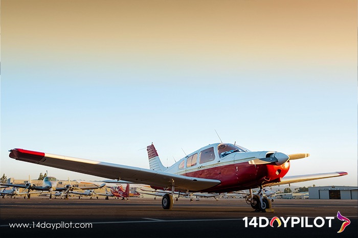 14DAYPILOT Flight Academy Well Maintained Piper Warrior II