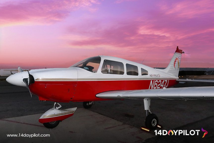 14DAYPILOT Flight Academy Well Maintained Piper Archer