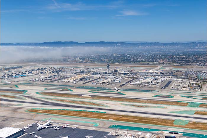 LAX Airport from Above