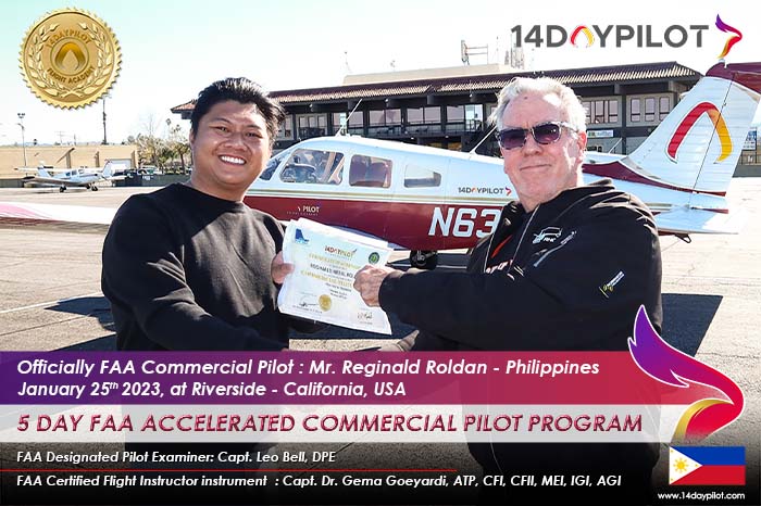 Reginald: ICAO to FAA CPL