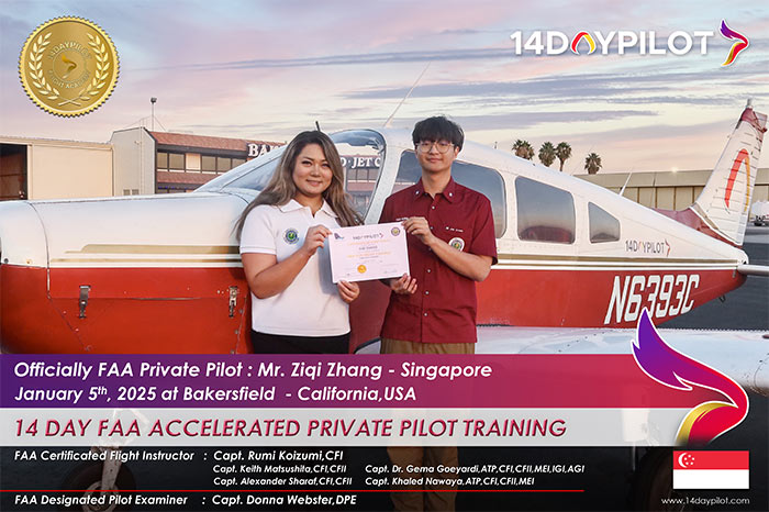 A student pilot receives hands-on training to prepare for their FAA Check Ride.
